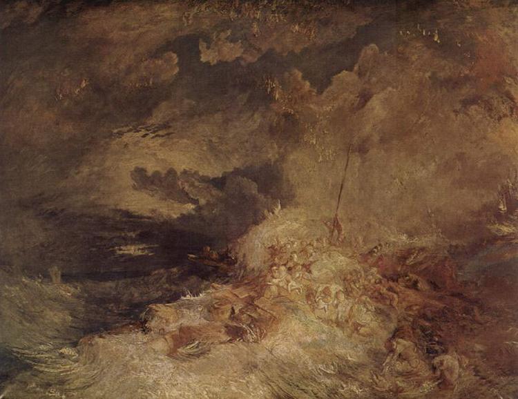 Joseph Mallord William Turner Fire on the Sea